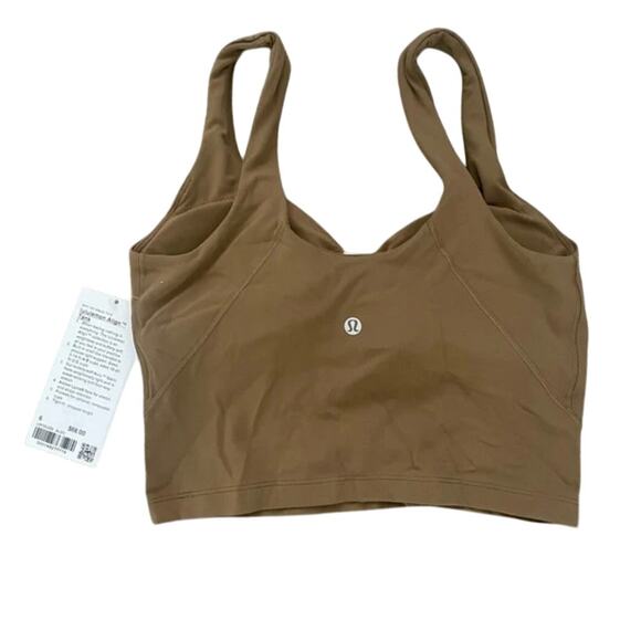 NWT $68 Lululemon Align Tank Top *Light Support, A/B Cup Allspice Size 6 - Picture 6 of 9